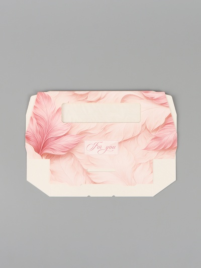 Коробка подарочная с окном «Для тебя», 17×7×4 см, самосборная