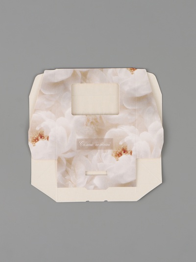 Коробка подарочная с окном «Только тебе», 10×8×3.5 см, самосборная