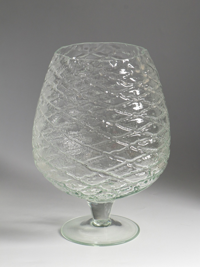 Ваза «Бокал», h=32 см, d=15 см, стекло, прозрачная