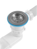 Сифон для ванны ZEIN, 1 1/2’’, с гофротрубой 40×50 мм, литой выпуск, с пробкой - Фото 5