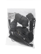 Сифон для мойки ZEIN, 3 1/2’’*40 мм, прямоугольный перелив, с гофротрубой 40/50 мм, серый - Фото 5