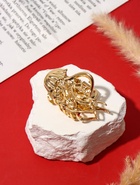 Крабик для волос «Лейла море», медуза, 6.5 см, золотистый  (артикул 10959978)  большой выбор товаров оптом и в розницу по низким ценам с доставкой