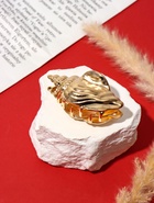 Крабик для волос «Лейла море» раковина витая, 7 см, золотистый  (артикул 10959979)  большой выбор товаров оптом и в розницу по низким ценам с доставкой