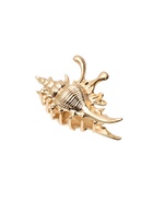 Крабик для волос «Лейла море галант» раковина, 7.5 см, золотистый  (артикул 10959983)  большой выбор товаров оптом и в розницу по низким ценам с доставкой