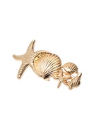 Заколка - автомат для волос QF «Лейла море» ассорти, 7.5 см, цвет золото  (артикул 10959986)  большой выбор товаров оптом и в розницу по низким ценам с доставкой