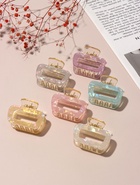 Крабик для волос «Кимберли мини» пастель перламутр, 5.5×4 см, МИКС - Фото 2