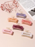 Крабик для волос «Кимберли» прямой, 8×4 см, МИКС - Фото 2