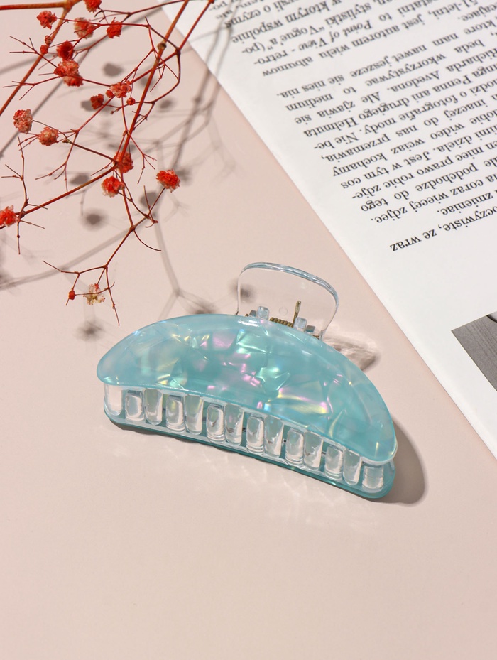 Крабик для волос «Кимберли» дуга, 9×4 см, МИКС - Фото 1