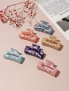 Крабик для волос «Линда» прямой, 8×3.5 см, МИКС - Фото 2