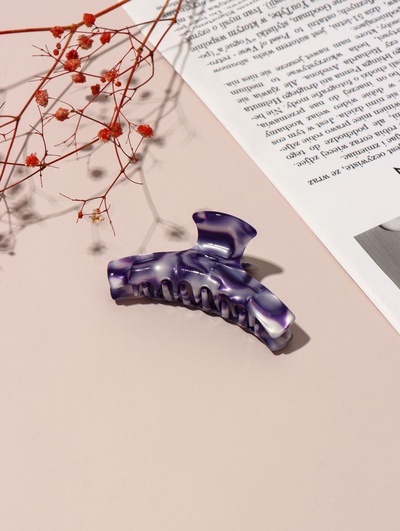 Крабик для волос «Линда» дуга грация, 8.5×3.5 см, МИКС