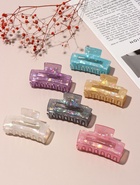 Крабик для волос «Линда» прямой перламутр, 8×4 см, МИКС - Фото 2