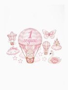 Набор оформительский «1 годик» для девочки, 11 предметов - Фото 7