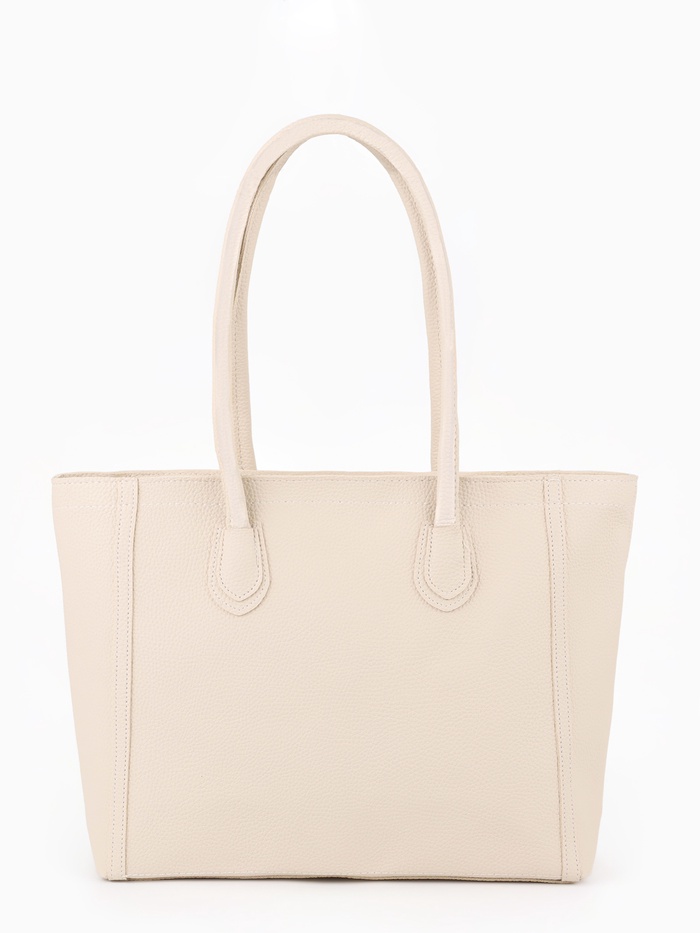 УЦЕНКА Сумка женская 33*12*28, отд на молнии, бежевый - Фото 1