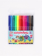 Фломастеры 12 цветов «Ум и Хрум» - Фото 2