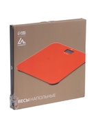 УЦЕНКА Весы напольные Luazon LVE-006, электронные, до 180 кг, 2хAAА (не в комплекте), оранжевые 10 - Фото 6