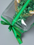 УЦЕНКА Свеча новогодняя «Ёлка» 10×5 см, зелёный металлик - Фото 3