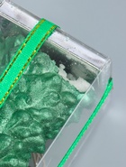 УЦЕНКА Свеча новогодняя «Ёлка» 10×5 см, зелёный металлик - Фото 6