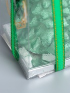 УЦЕНКА Свеча новогодняя «Ёлка» 10×5 см, зелёный металлик - Фото 8