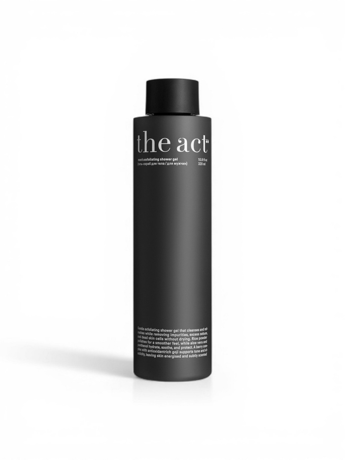 Гель-скраб для тела мужской, 320 мл, The Act - Фото 1