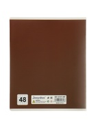 Комплект 12 тетрадей, 48 листов в клетку, 60 г, пластиковая обложка 10968137