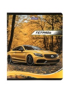 Комплект 12 тетрадей «Машины», 48 листов в клетку, 60 г  (артикул 10968138)  большой выбор товаров оптом и в розницу по низким ценам с доставкой