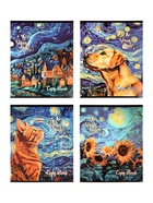 Комплект 12 тетрадей «Небо», 48 листов в клетку, 60 г  (артикул 10968141)  большой выбор товаров оптом и в розницу по низким ценам с доставкой