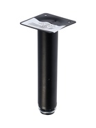 УЦЕНКА Опора круглая OKR001BL ТУНДРА, d=30 мм, H=150 мм, цвет черный - Фото 1