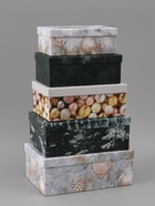 Набор коробок подарочных 5 в 1 «Снежной зимы», 20×12.5×7.5 - 28×18×11 см - Фото 2
