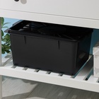 УЦЕНКА Контейнер для хранения с герметичной крышкой 18 л 370×300×200 Цвет черный - Фото 3