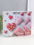 Фотоальбом на 100 фото 13×18 см «Сердца в сердцах», в коробке, 5×18×20.5 см - Фото 1