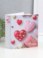 Фотоальбом на 100 фото 13×18 см «Сердца в сердцах», в коробке, 5×18×20.5 см  (артикул 10962695)  большой выбор товаров оптом и в розницу по низким ценам с доставкой