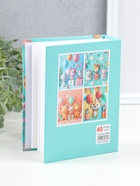 Фотоальбом на 100 фото 10×15 см «Зверушки и облачка», 4.5×12.5×16.5 см - Фото 2