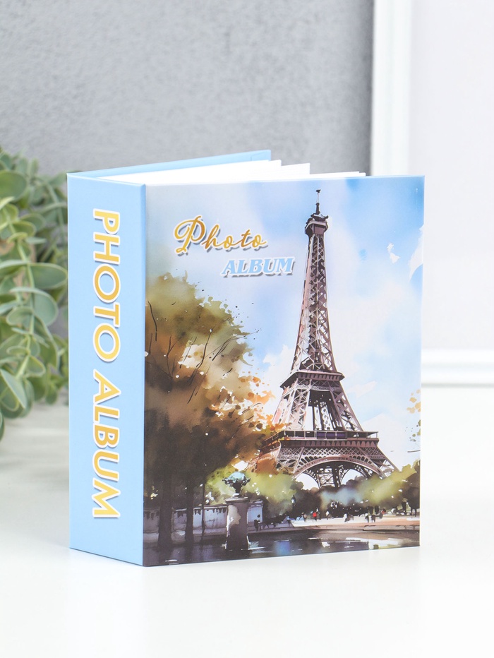 Фотоальбом на 100 фото 10×15 см «Парк у Эйфелевой башни», 4.5×12.5×16.5 см - Фото 1