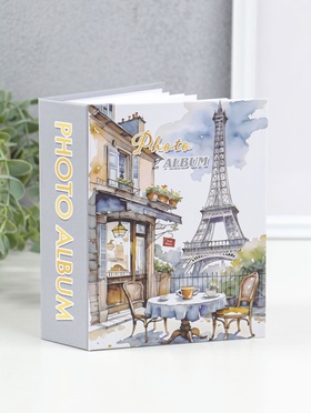 Фотоальбом на 100 фото 10×15 см «Завтрак с видом на Эйфелеву башню», 4.5×12.5×16.5 см  (артикул 10962704)  большой выбор товаров оптом и в розницу по низким ценам с доставкой