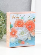 Фотоальбом на 40 фото 10×15 см «Букет с хризантемами», в коробке, 4.5×14×17 см  (артикул 10962707)  большой выбор товаров оптом и в розницу по низким ценам с доставкой