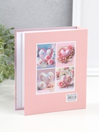 Фотоальбом на 40 фото 10×15 см «Сердце и белая роза с бабочками», в коробке, 4.5×14×17 см - Фото 3