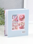 Фотоальбом на 40 фото 10×15 см «Сердце и бабочки с розами», в коробке 4.5×14×17 см - Фото 3