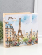 Фотоальбом на 80 фото 10×15 см «Улочка у Эйфелевой башни», в коробке, 5×19×22.8 см  (артикул 10962715)  большой выбор товаров оптом и в розницу по низким ценам с доставкой