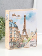 Фотоальбом на 80 фото 10×15 см «Улочка у Эйфелевой башни», в коробке, 5×19×22.8 см - Фото 6