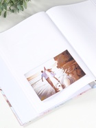 Фотоальбом на 200 фото 13×18 см «Сердца и листья», серо-розовый, в коробке, 5.5×23.5×29.5 см - Фото 5