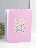 Фотоальбом на 200 фото 13×18 см «Воздушные сердца», в коробке, 5.5×23.5×29.5 см - Фото 3