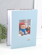 Фотоальбом на 200 фото 13×18 см «Медведь в синем шарфе и розы», в коробке, 5.5×23.5×29.5 см  (артикул 10962729)  большой выбор товаров оптом и в розницу по низким ценам с доставкой