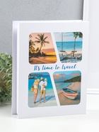 Фотоальбом на 200 фото 13×18 см «Семейный отдых на море», в коробке, 5.5×23.5×29.5 см  (артикул 10962731)  большой выбор товаров оптом и в розницу по низким ценам с доставкой