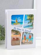 Фотоальбом на 200 фото 13×18 см «Семейный отдых на пляже», в коробке, 5.5×23.5×29.5 см  (артикул 10962732)  большой выбор товаров оптом и в розницу по низким ценам с доставкой