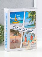 Фотоальбом на 200 фото 13×18 см «Семейный отдых на пляже», в коробке, 5.5×23.5×29.5 см  (артикул 10962732)  большой выбор товаров оптом и в розницу по низким ценам с доставкой