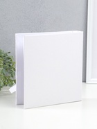 Фотоальбом на 100 фото 10×15 см «Белоснежный с бантом», в коробке, 4×22×23 см - Фото 2