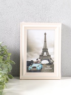 Фоторамка для фото 10×15 см «Остин», пластик, бело-бежевый, 18.5×13.5×1.5 см - Фото 5