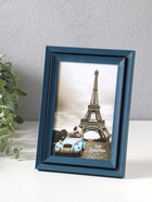 Фоторамка для фото 10×15 см «Остин», пластик, иссиня-чёрный, 18.5×13.5×1.5 см - Фото 2