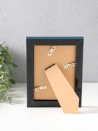 Фоторамка для фото 10×15 см «Остин», пластик, иссиня-чёрный, 18.5×13.5×1.5 см - Фото 4