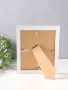 Фоторамка для фото 15×20 см «Остин», пластик, бело-серый, 23.5×18.5×1.5 см - Фото 4